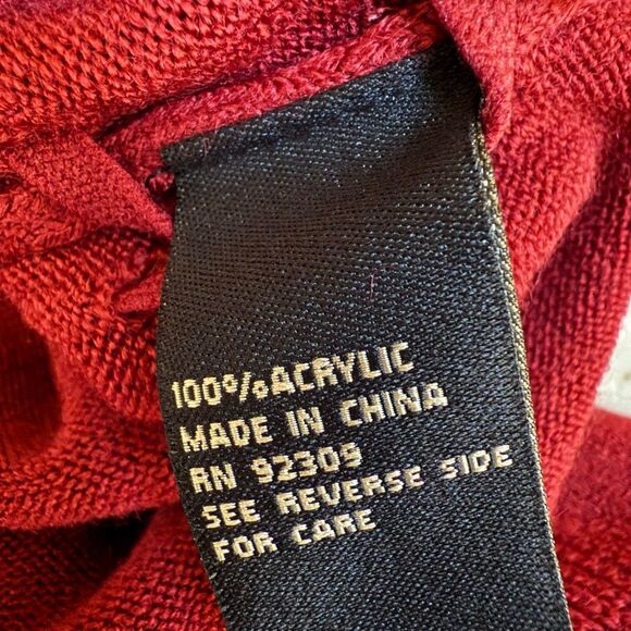 DG2 by Diane Gilman Lux Touch Turtleneck Sweater with Lace-Up Sides size XL NWT - Picture 4 of 7